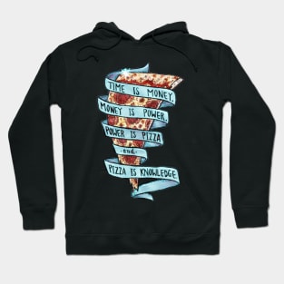 Trust in blue pizza Hoodie